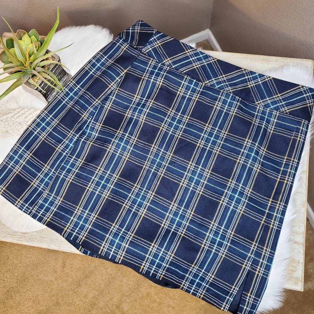 Forever 21 Plaid Mini Skirt Sz M